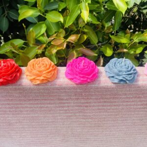 Scented Peony Candles pack of 6